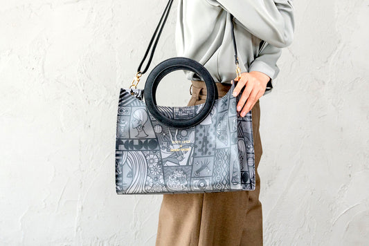 MISTY LAYER | Tote bag i (Ring) SACHI KO ISHIZUKA collaboration model