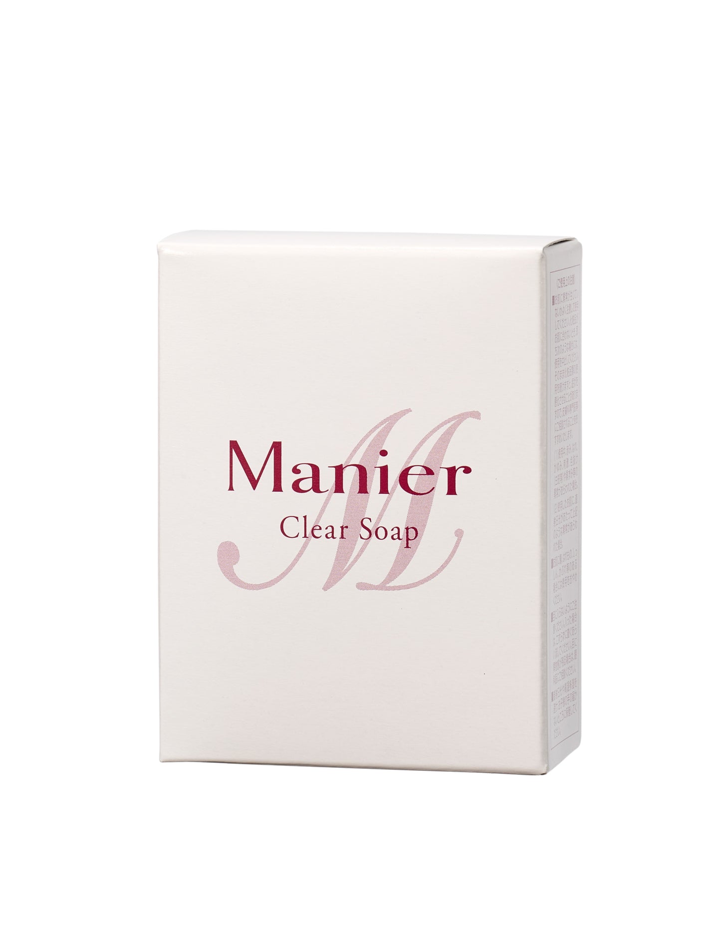 JLP｜Manier Clear Soap 75g